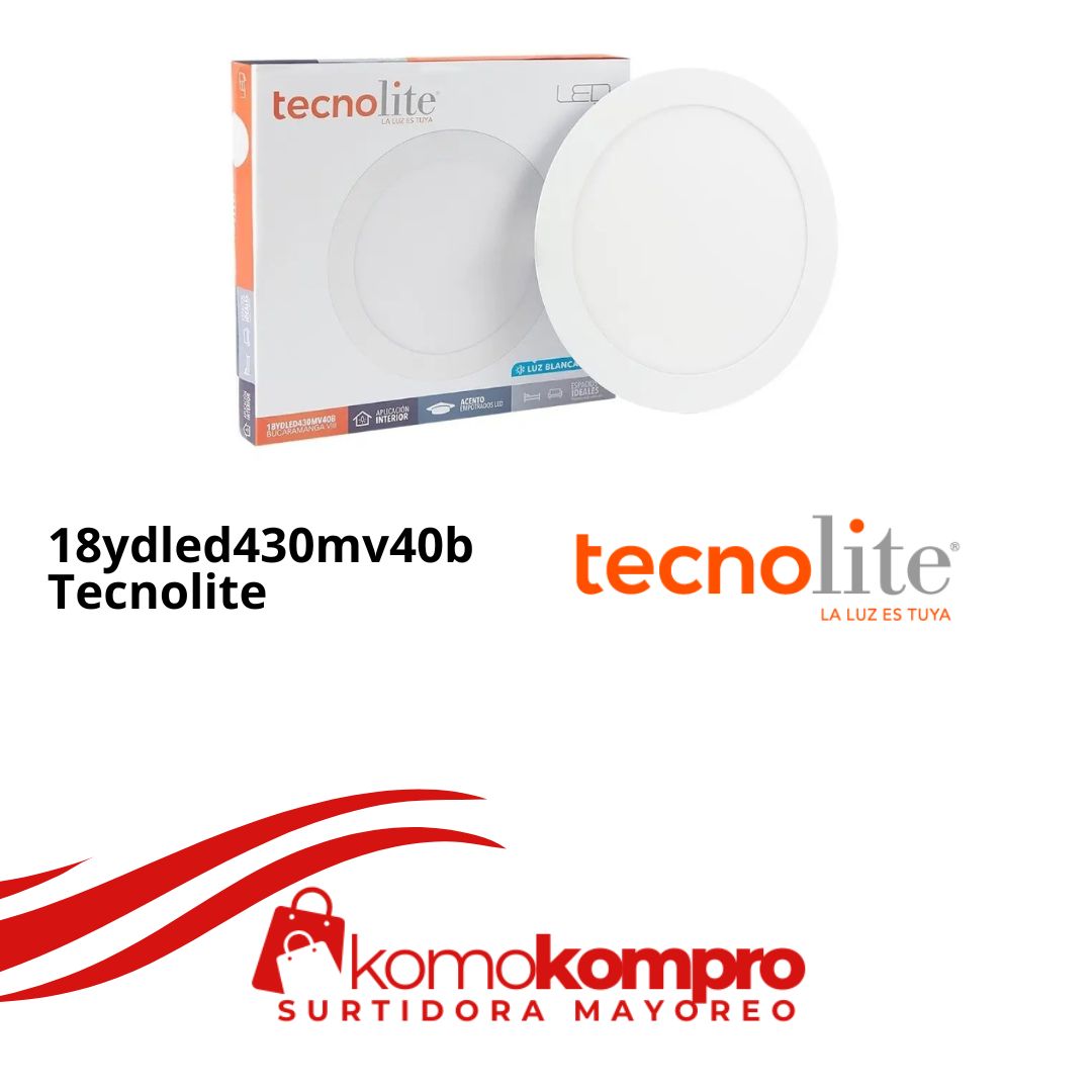 18ydled430mv40b-Foco-LED-tecnolite-lamparas, tecnolite-catálogo, focos-tecnolite, tecnolite-cerca-de-mi