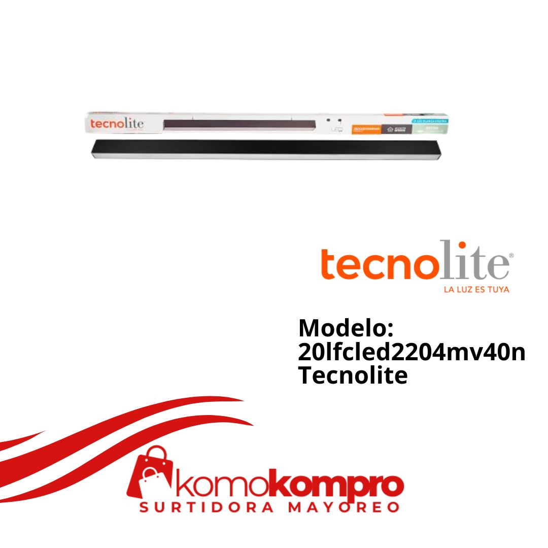 20lfcled2204mv40n, Tecnolite, tecnolite lámparas, tecnolite catálogo, focos tecnolite, tecnolite cerca de mi