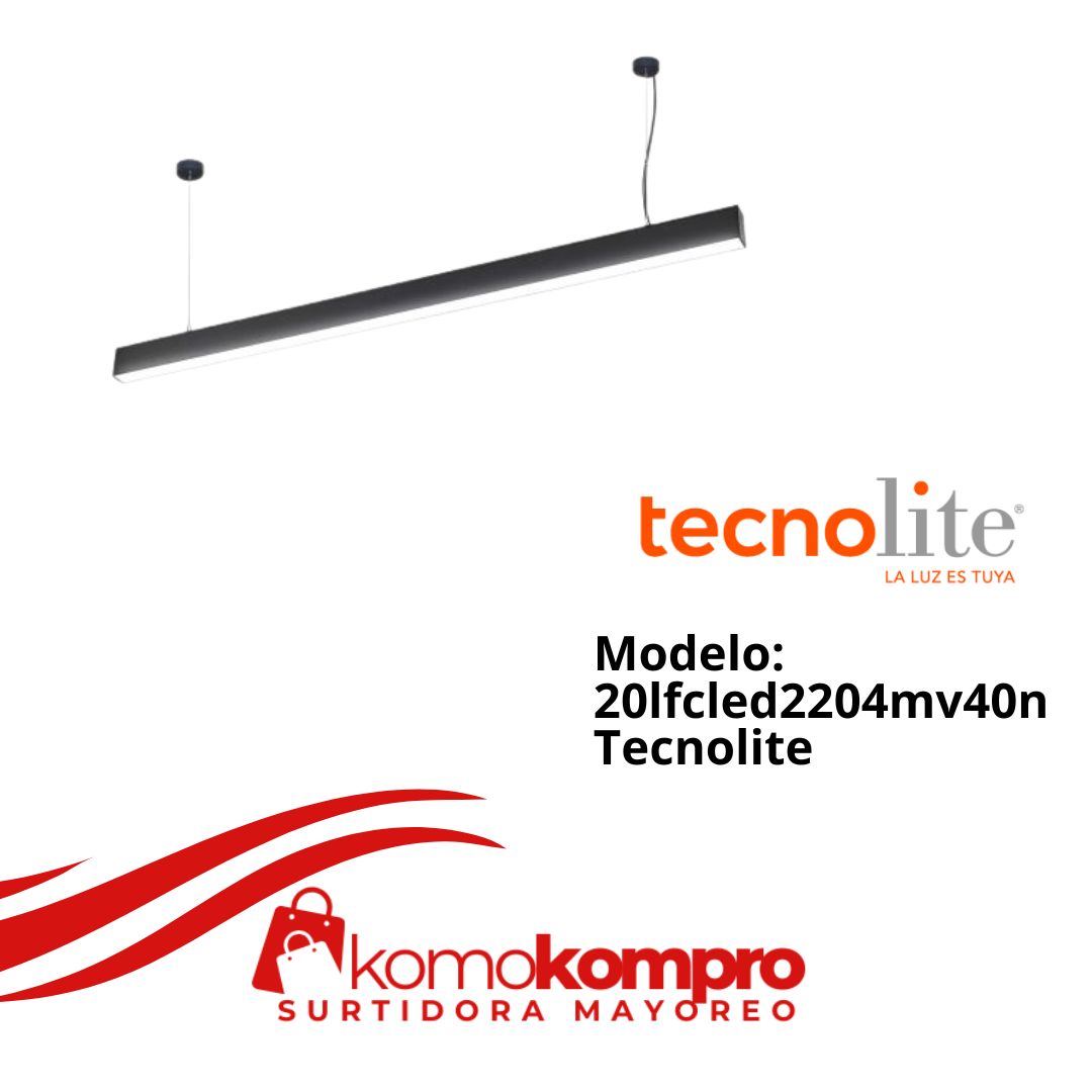 20lfcled2204mv40n, Tecnolite, tecnolite lámparas, tecnolite catálogo, focos tecnolite, tecnolite cerca de mi