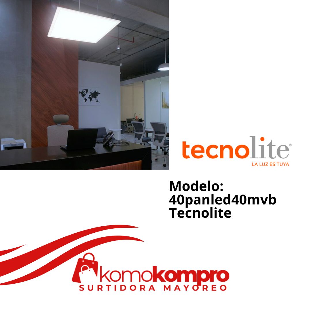 40panled40mvb, Tecnolite, tecnolite lámparas, tecnolite catálogo, focos tecnolite, tecnolite cerca de mi