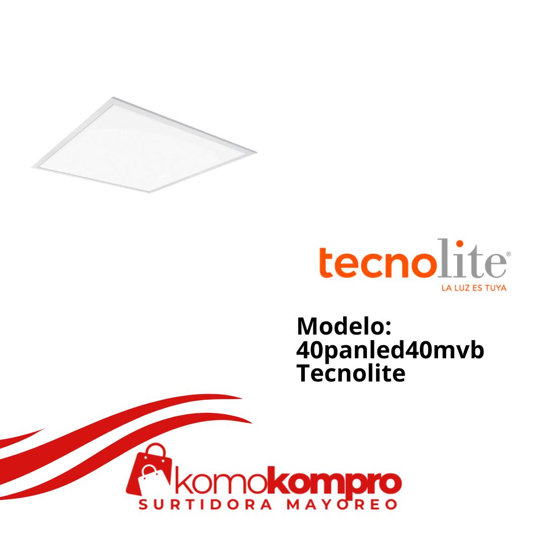 40panled40mvb, Tecnolite, tecnolite lámparas, tecnolite catálogo, focos tecnolite, tecnolite cerca de mi