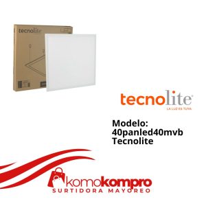 40panled40mvb, Tecnolite, tecnolite lámparas, tecnolite catálogo, focos tecnolite, tecnolite cerca de mi