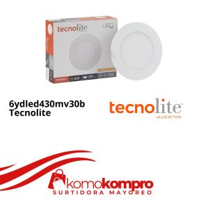 6ydled430mv30b-Foco-LED-tecnolite-lamparas, tecnolite-catálogo, focos-tecnolite, tecnolite-cerca-de-mi