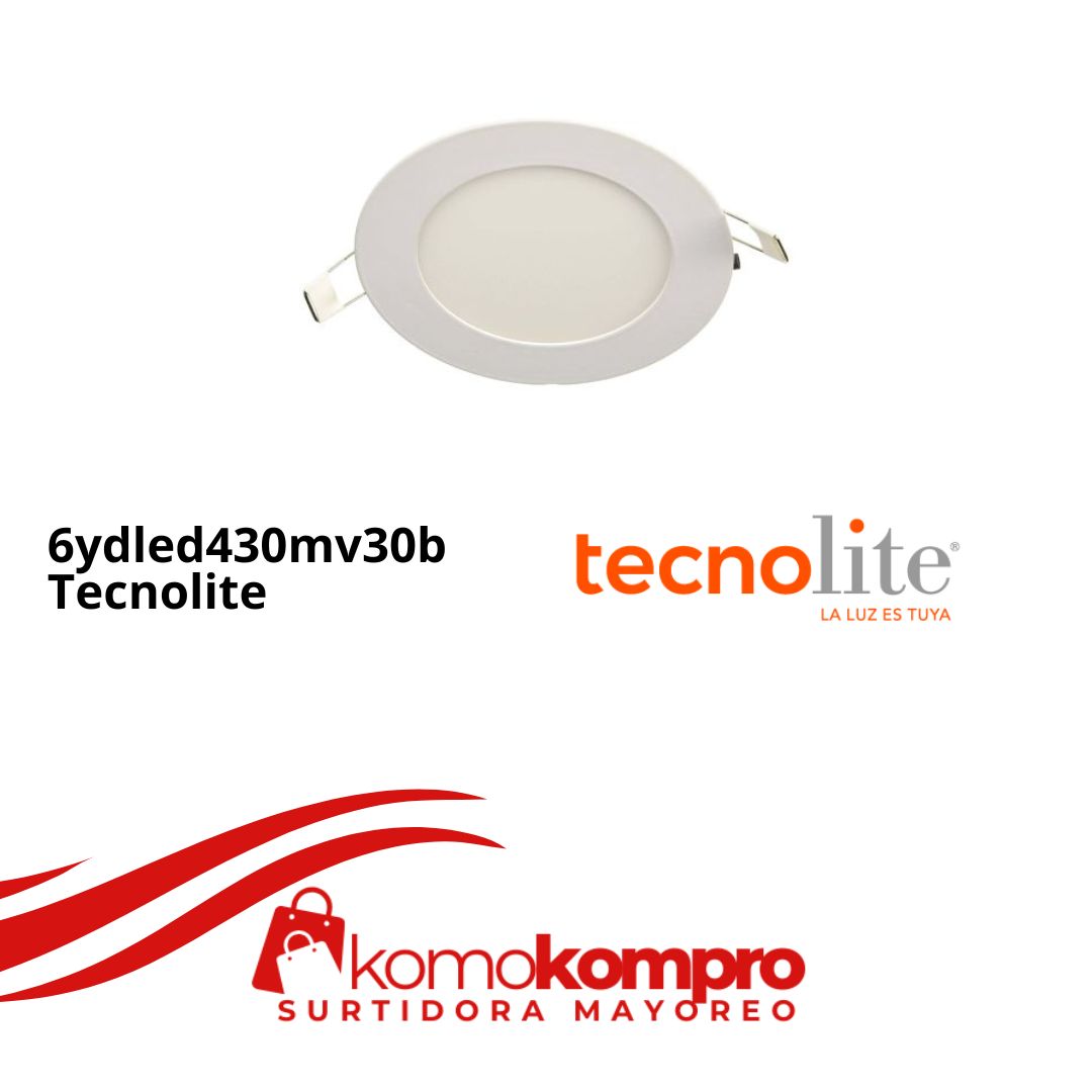 6ydled430mv30b-Foco-LED-tecnolite-lamparas, tecnolite-catálogo, focos-tecnolite, tecnolite-cerca-de-mi