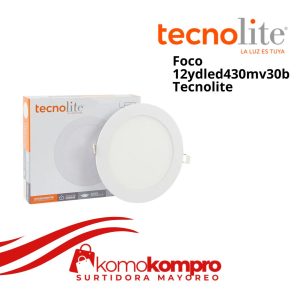 Foco-LED- 12ydled430mv30b-tecnolite-lamparas, tecnolite-catálogo, focos-tecnolite, tecnolite-cerca-de-mi