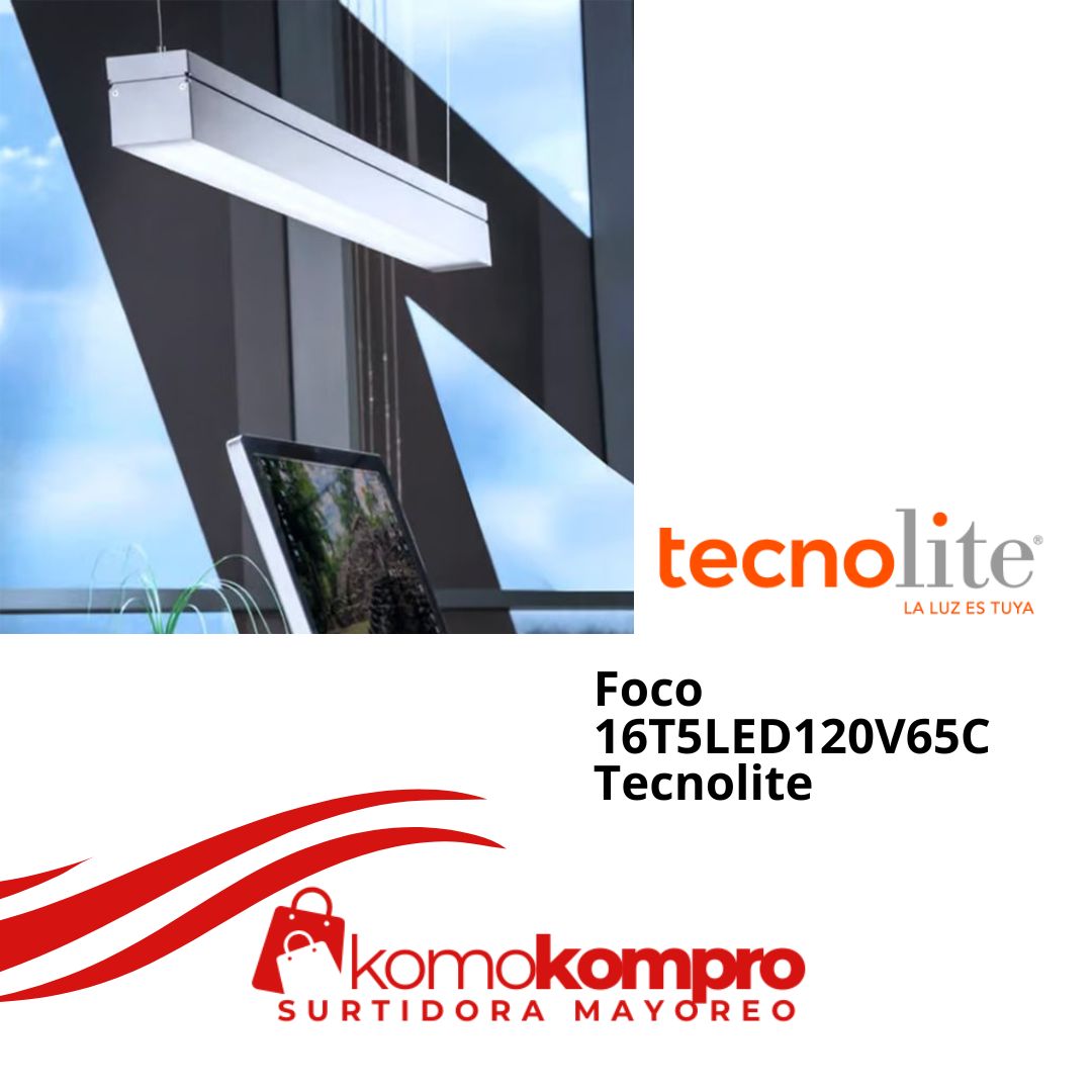 Foco-LED-16T5LED120V65C-tecnolite-lamparas, tecnolite-catálogo, focos-tecnolite, tecnolite-cerca-de-mi
