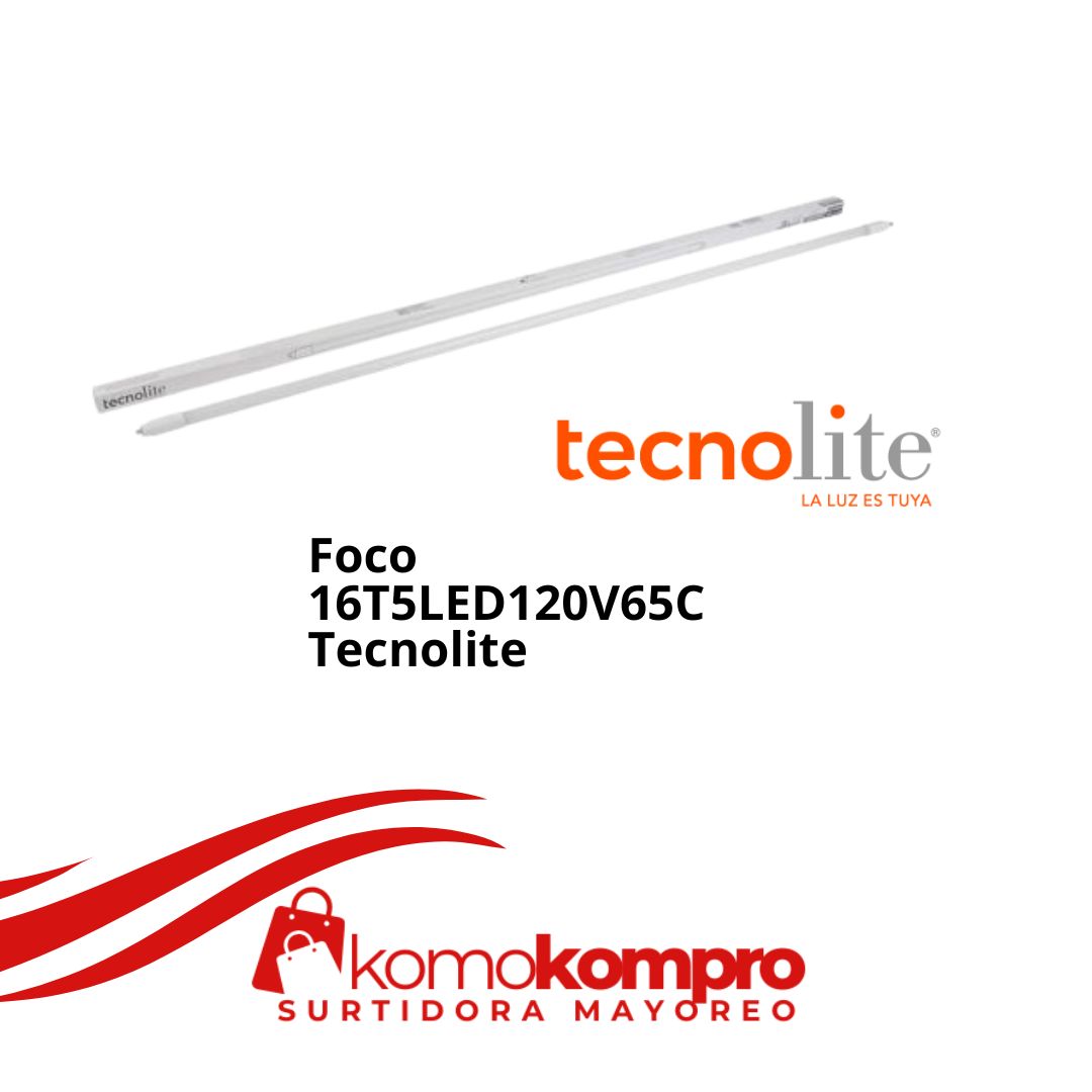 Foco-LED-16T5LED120V65C-tecnolite-lamparas, tecnolite-catálogo, focos-tecnolite, tecnolite-cerca-de-mi