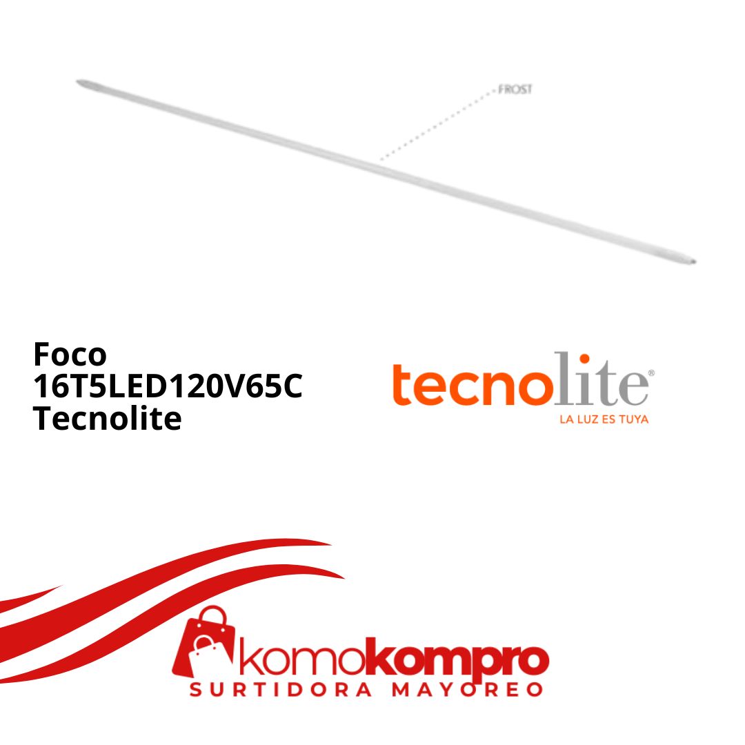 Foco-LED-16T5LED120V65C-tecnolite-lamparas, tecnolite-catálogo, focos-tecnolite, tecnolite-cerca-de-mi