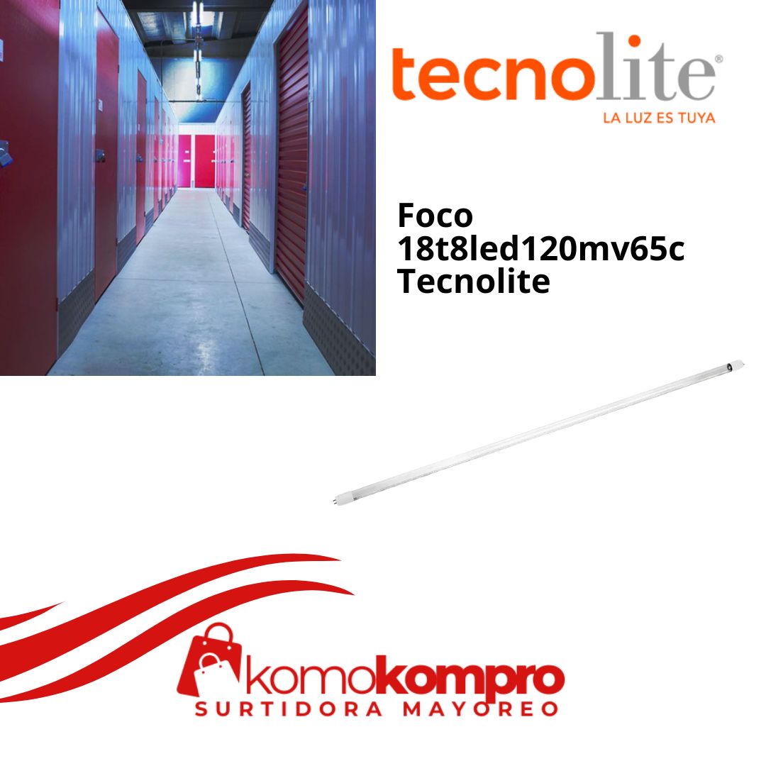 Foco-LED- 18t8led120mv65c-tecnolite-lamparas, tecnolite-catálogo, focos-tecnolite, tecnolite-cerca-de-mi