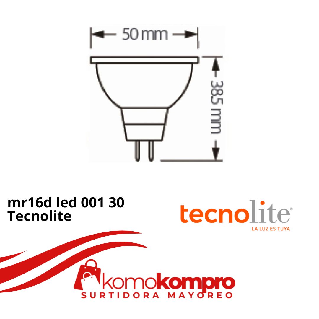 mr16d led 001 30, Tecnolite, tecnolite lámparas, tecnolite catálogo, focos tecnolite, tecnolite cerca de mi